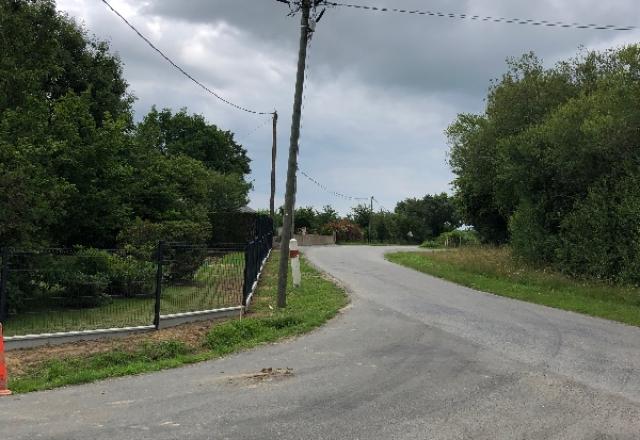 Installation de clôture panneau rigide avec soubassement béton à Malville